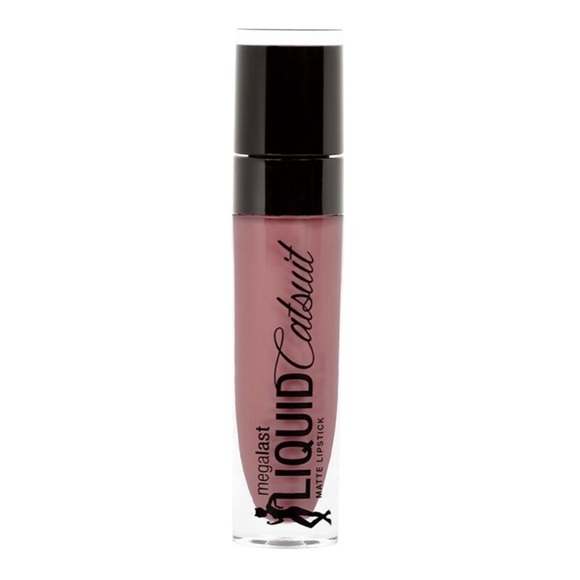 NWT Wet n Wild Megalast Liquid Catsuit Matte Lipstick Rebel Rose - Picture 2 of 2